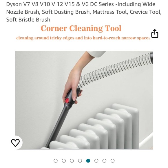 Dyson Vacuum Soft Bristle & Corner Cleaning Accessory - Picture 6 of 6